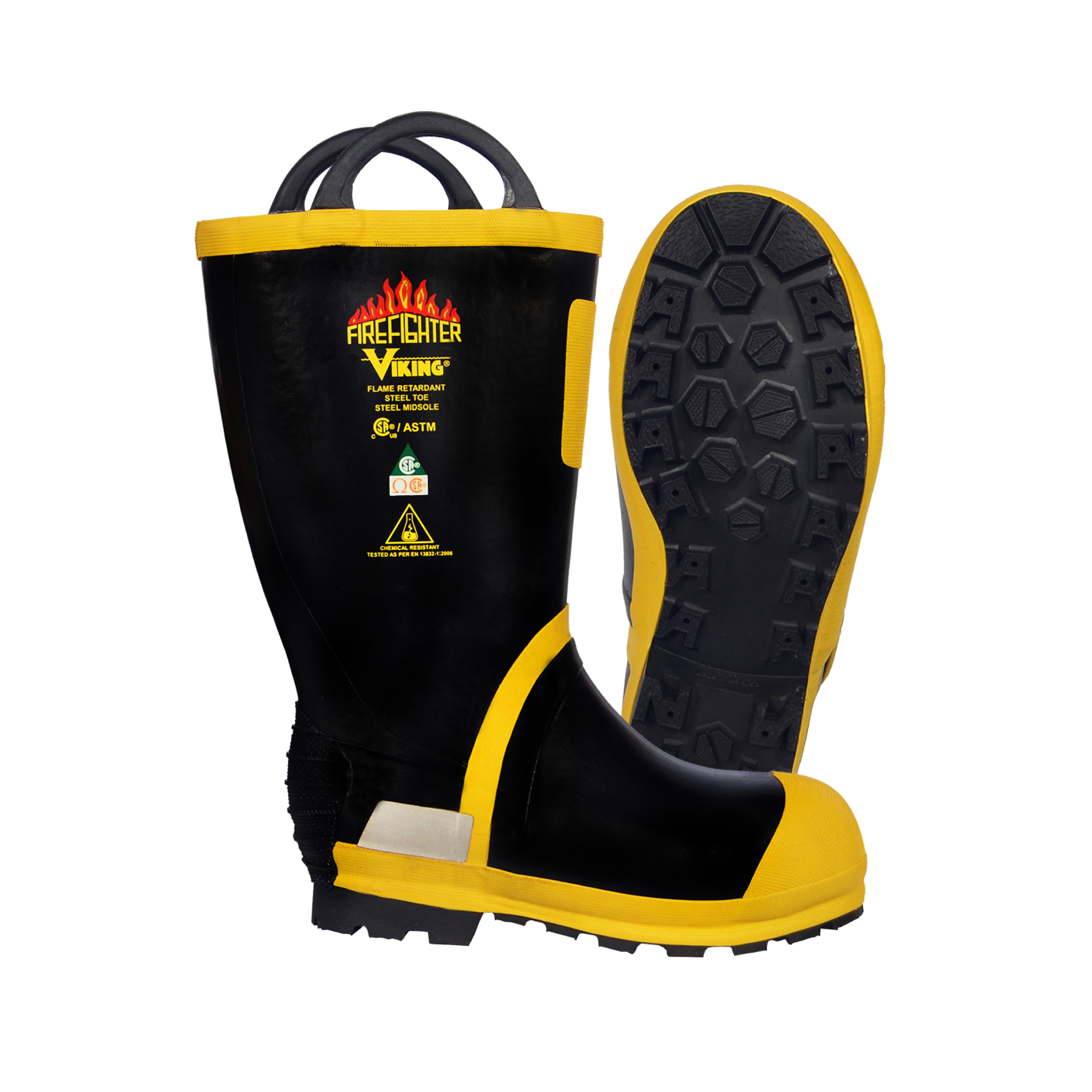 VW90 Viking Firefighter Felt Lined Boots Sea Hawk Gear Up